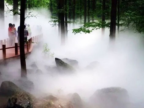 人造霧系統造霧特點