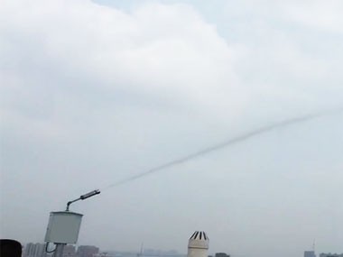 濮陽智能高空旋轉霧化降塵工程