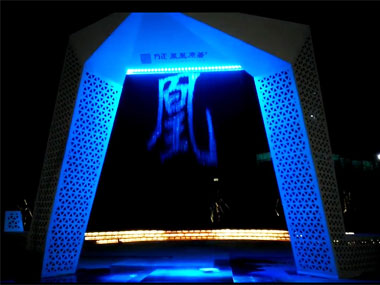 異形定制水簾項目