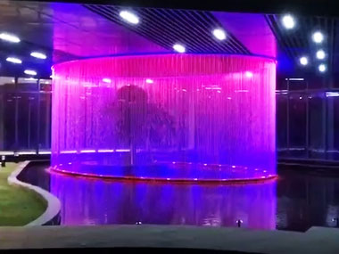 會所拉線水簾項目