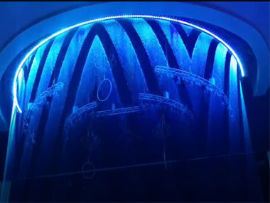 圓形數字水簾項目